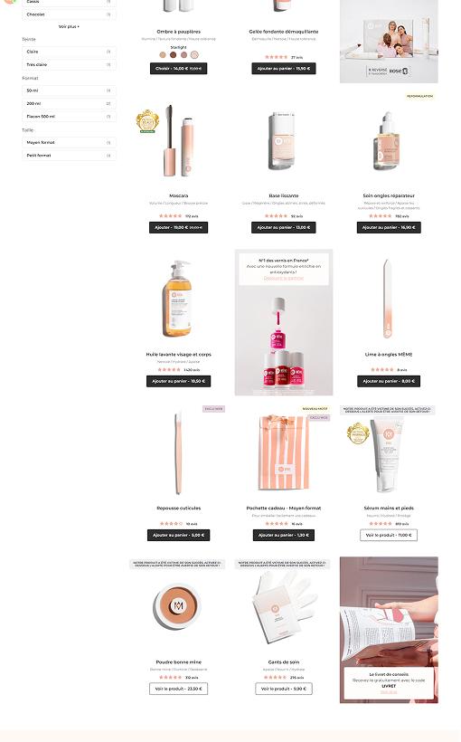 Une expérience d'achat fluide pensée Mobile first